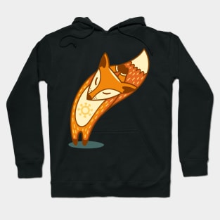 fox yoga Hoodie